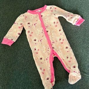 Little Beginnings Girl Floral Sleep N Play 1-PC
